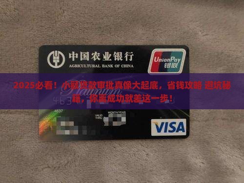 小额贷款审批怎么办