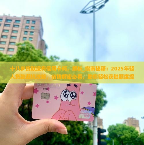 十八岁贷款没有信用卡吗