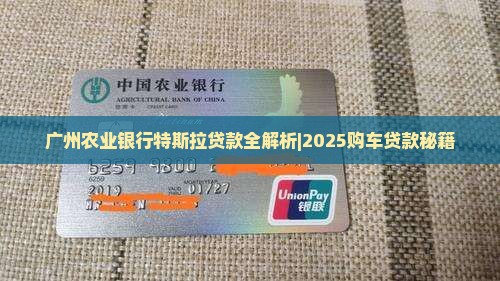 广州农业银行特斯拉贷款