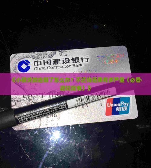 小额贷款没有还会怎样 小额贷款没有还会怎样