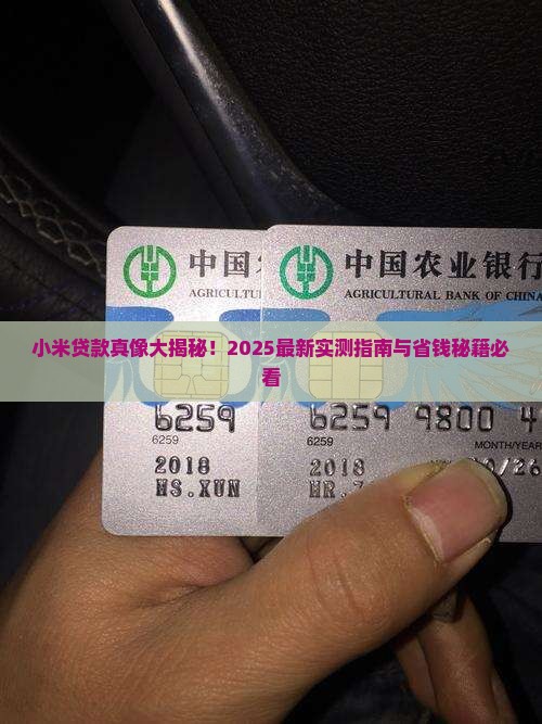 小米贷小米贷款怎么样