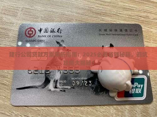 建行公司贷款方案