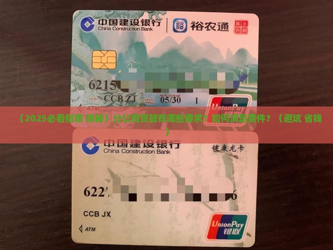 对分公司贷款的要求