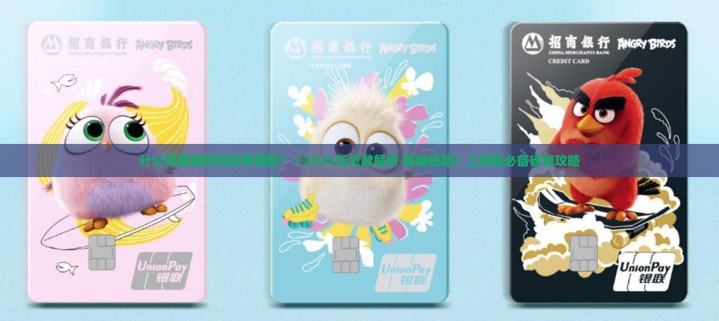 分公司能做的贷款有哪些 分公司能做的贷款有哪些