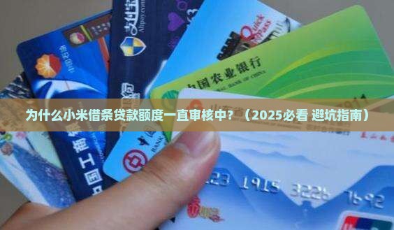 小米借条贷款额度审核中