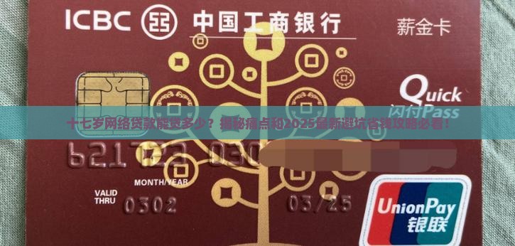 十七岁网络贷款能贷多少