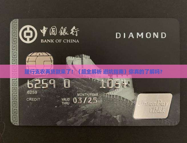 建设银行支农再贷款