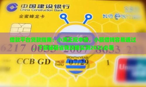 容易申请的平台贷款