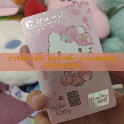 工行贷款平安普惠