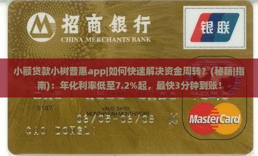 小额贷款小树普惠app