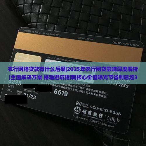 农行网络贷款有什么后果 农行网络贷款有什么后果