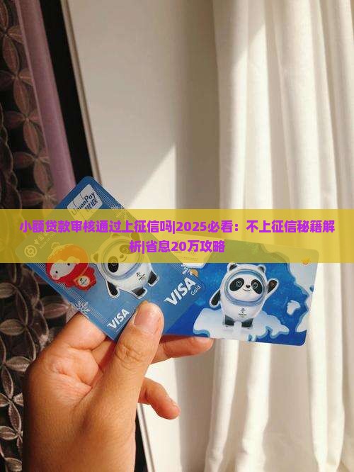 小额贷款审核通过上征信吗