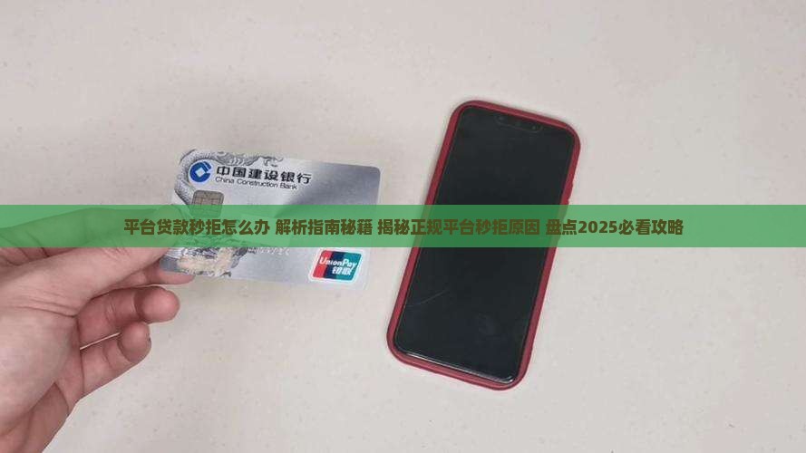 平台贷款秒拒怎么办