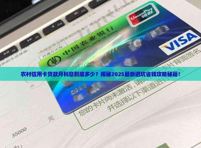 农村信用卡贷款月利息