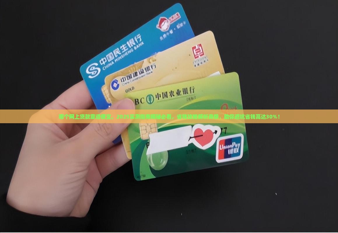 哪个网上贷款靠谱便宜