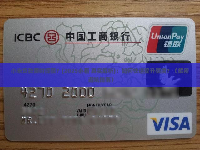 小米贷款限时提额