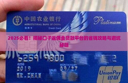 口子返佣金贷款平台