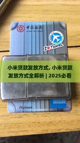 小米贷款发放方式