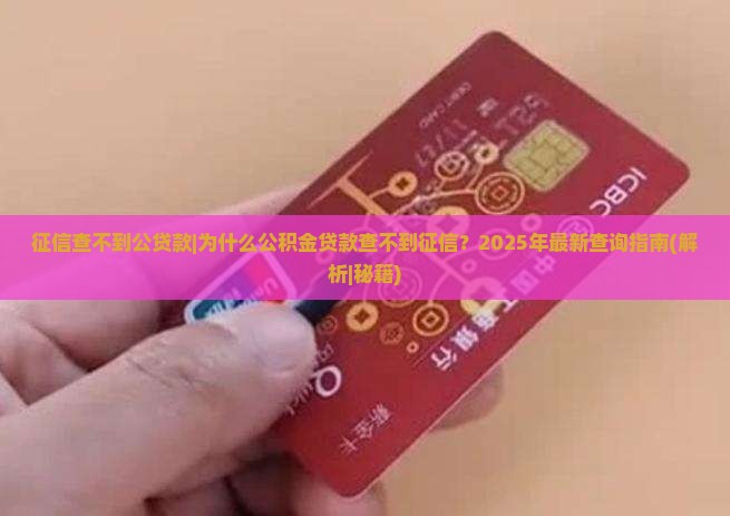 征信查不到公贷款