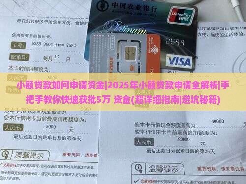 小额贷款如何申请资金