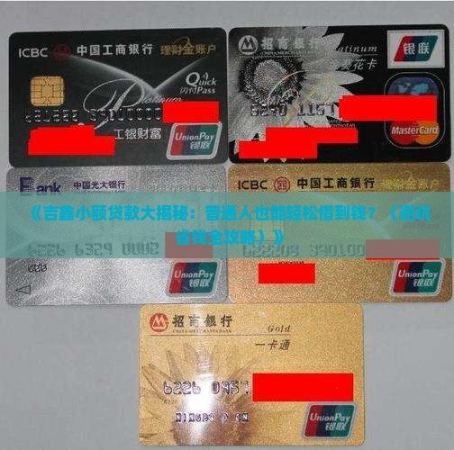 吉鑫小额贷款