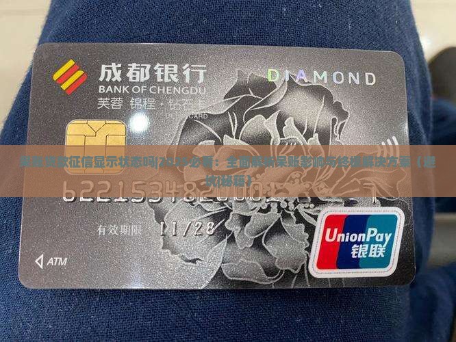 呆账贷款征信显示状态吗