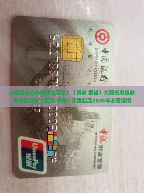 小额贷款五年获利三百亿