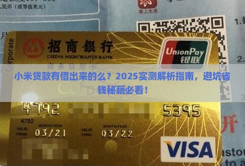小米贷款有借出来的么