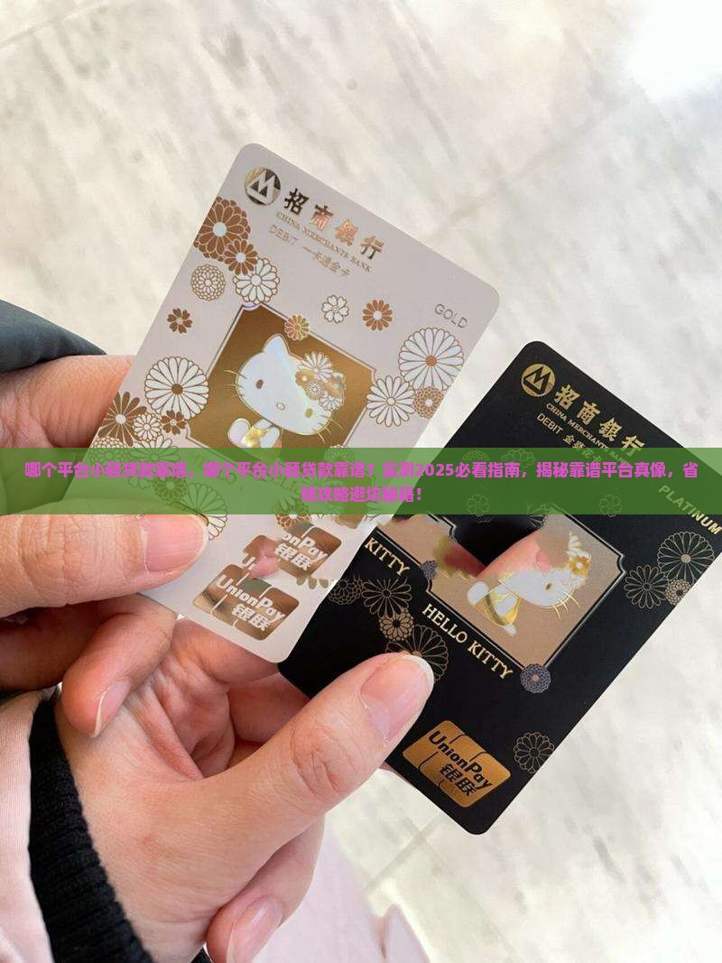 哪个平台小额贷款靠谱