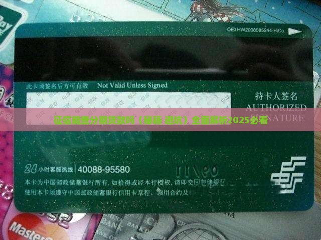 征信能查分期贷款吗