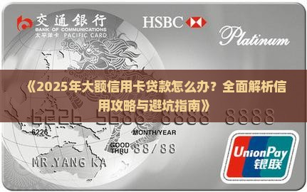 大额信用卡贷款怎么办