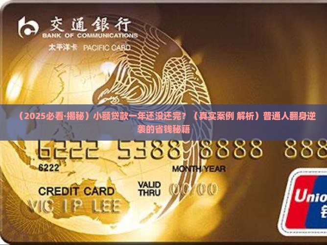 小额贷款一年还不上