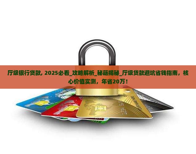 厅级银行贷款