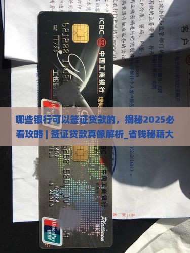 哪些银行可以签证贷款的