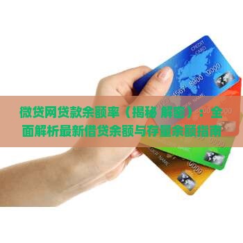 微贷网贷款余额率