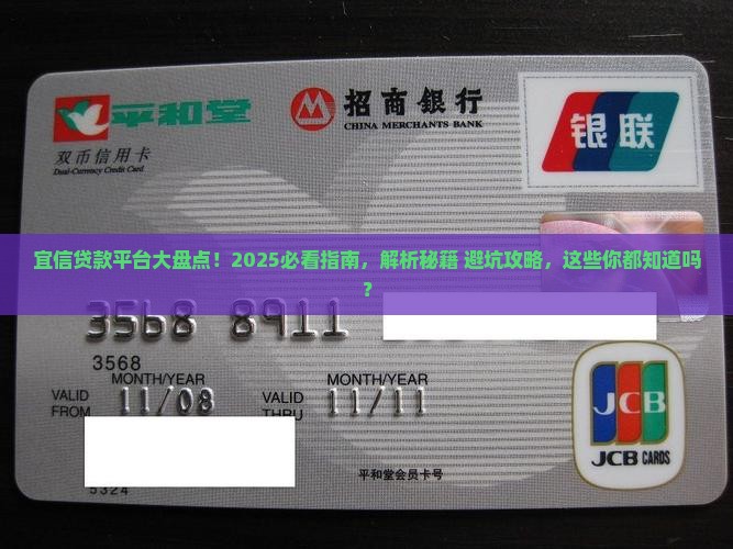 宜信都有什么贷款平台啊