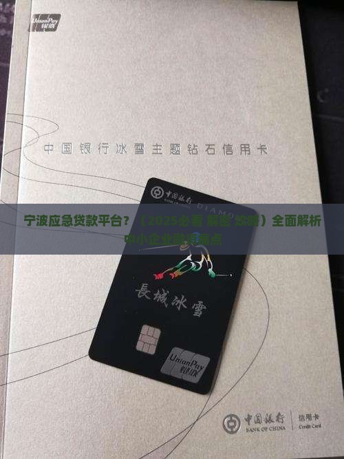 宁波应急贷款平台