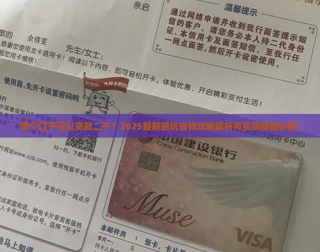 哪个口子可以贷款二千 哪个口子可以贷款二千