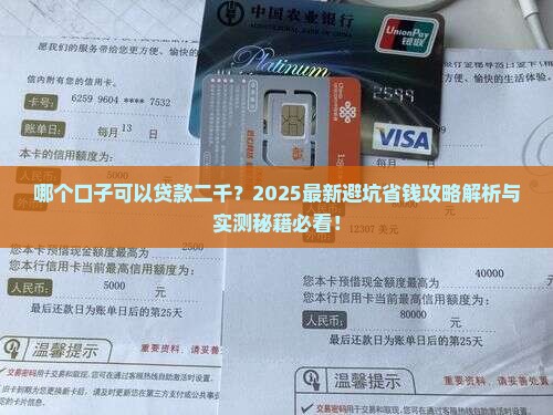 哪个口子可以贷款二千 哪个口子可以贷款二千
