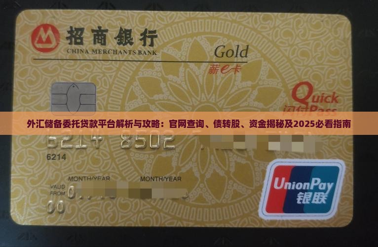 外汇储备委托贷款平台