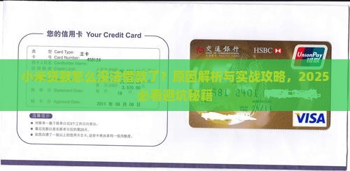 小米贷款怎么没法借款了