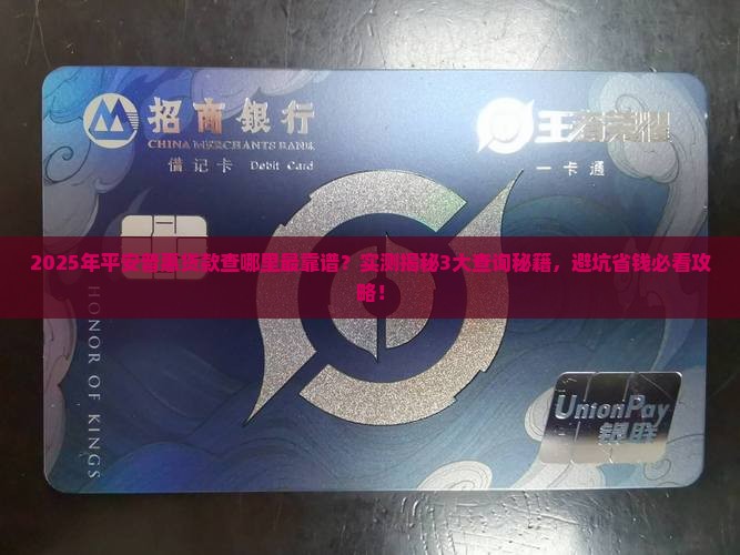 平安普惠贷款那里查