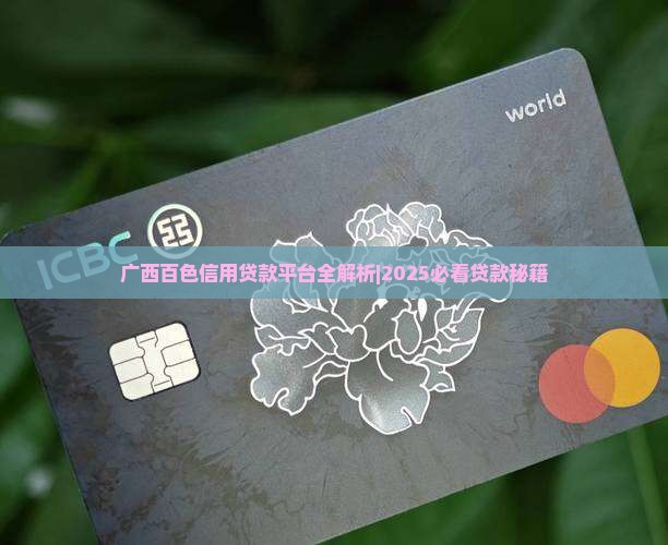广西百色信用贷款平台
