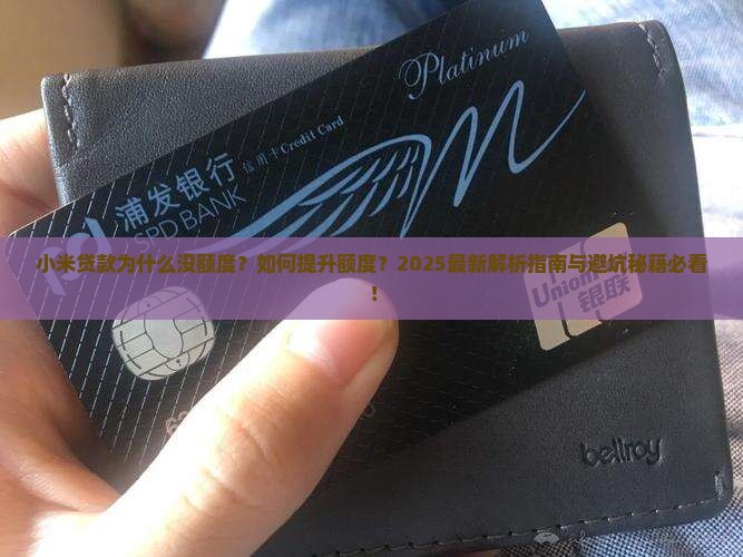 小米贷款为什么妹额度