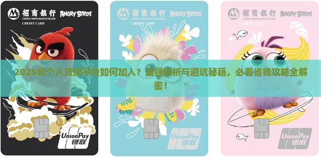 如何加入个人贷款平台