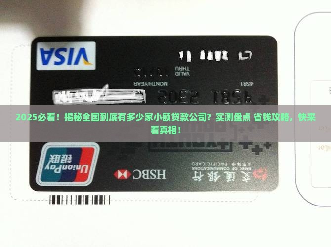 小额贷款有多少家