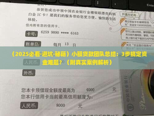 小额贷款团队总结