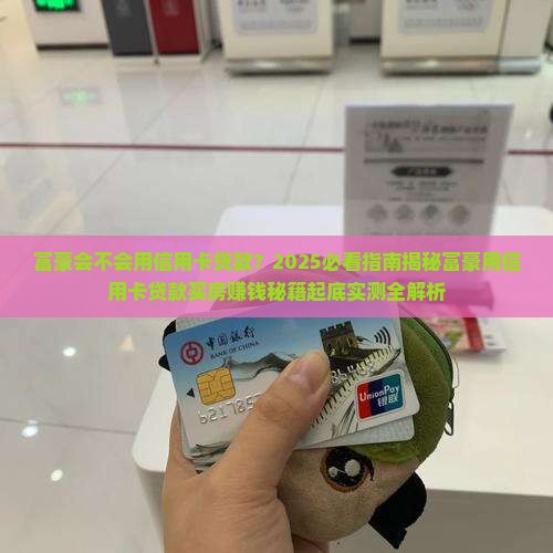 富豪会不会用信用卡贷款
