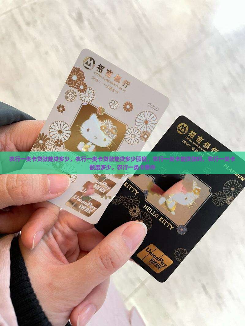 农行一类卡贷款能贷多少