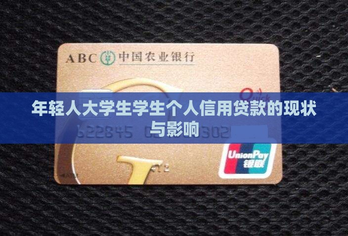 年轻人用信用贷款